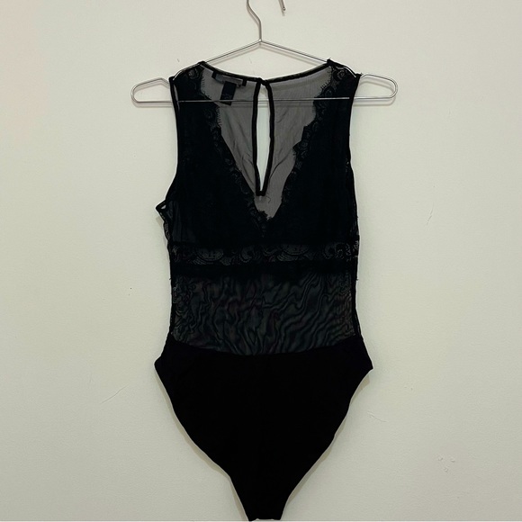 Forever 21 Tops - Black Lace Body Suit